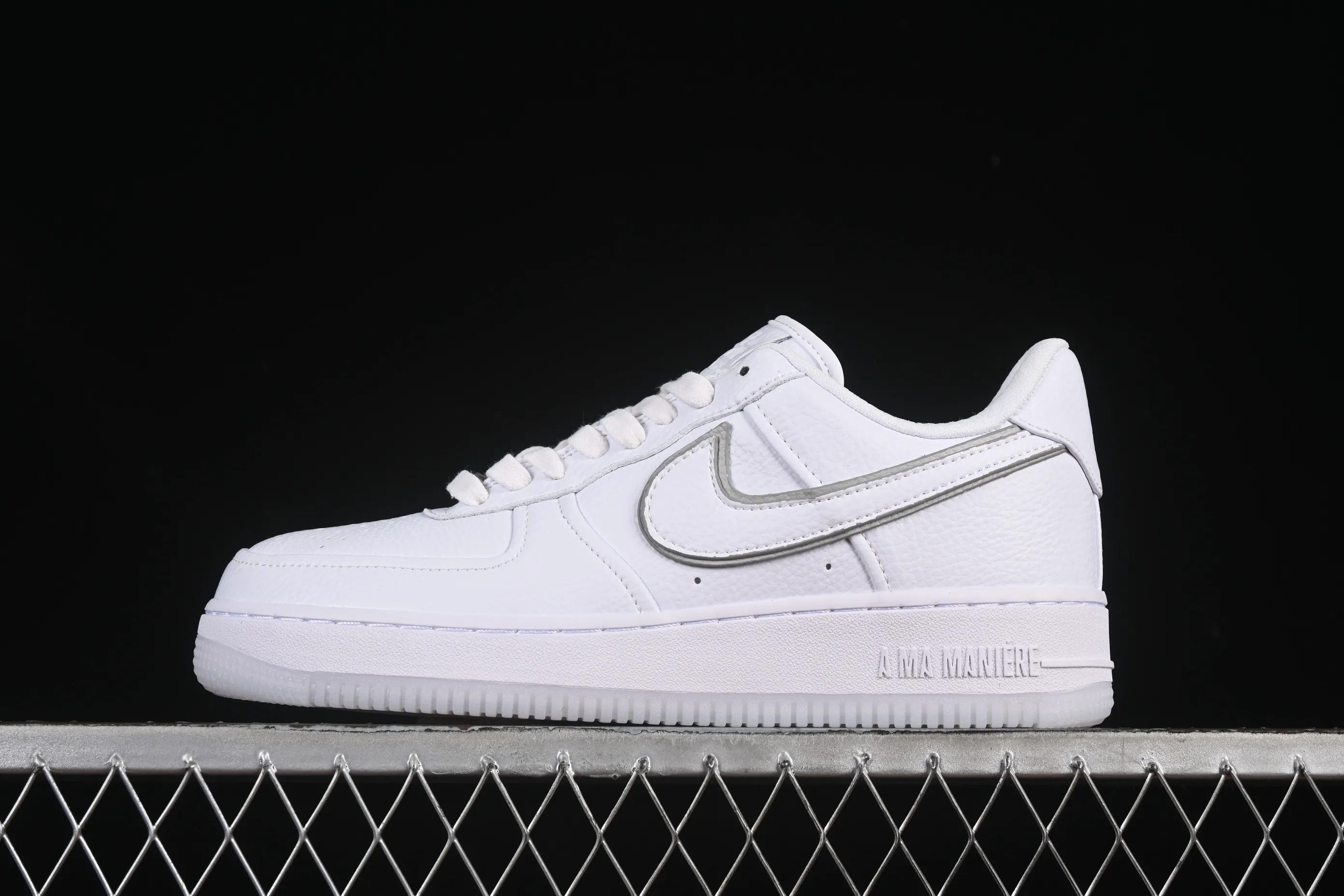 All categories Nk Air Force 1 Air Force series Nk Air Force 1 Low Air Force low top A Ma Maniére x Nike Air Force 1'07 Low joint model all white Air Force 1 low top casual sneakers HF4084-100